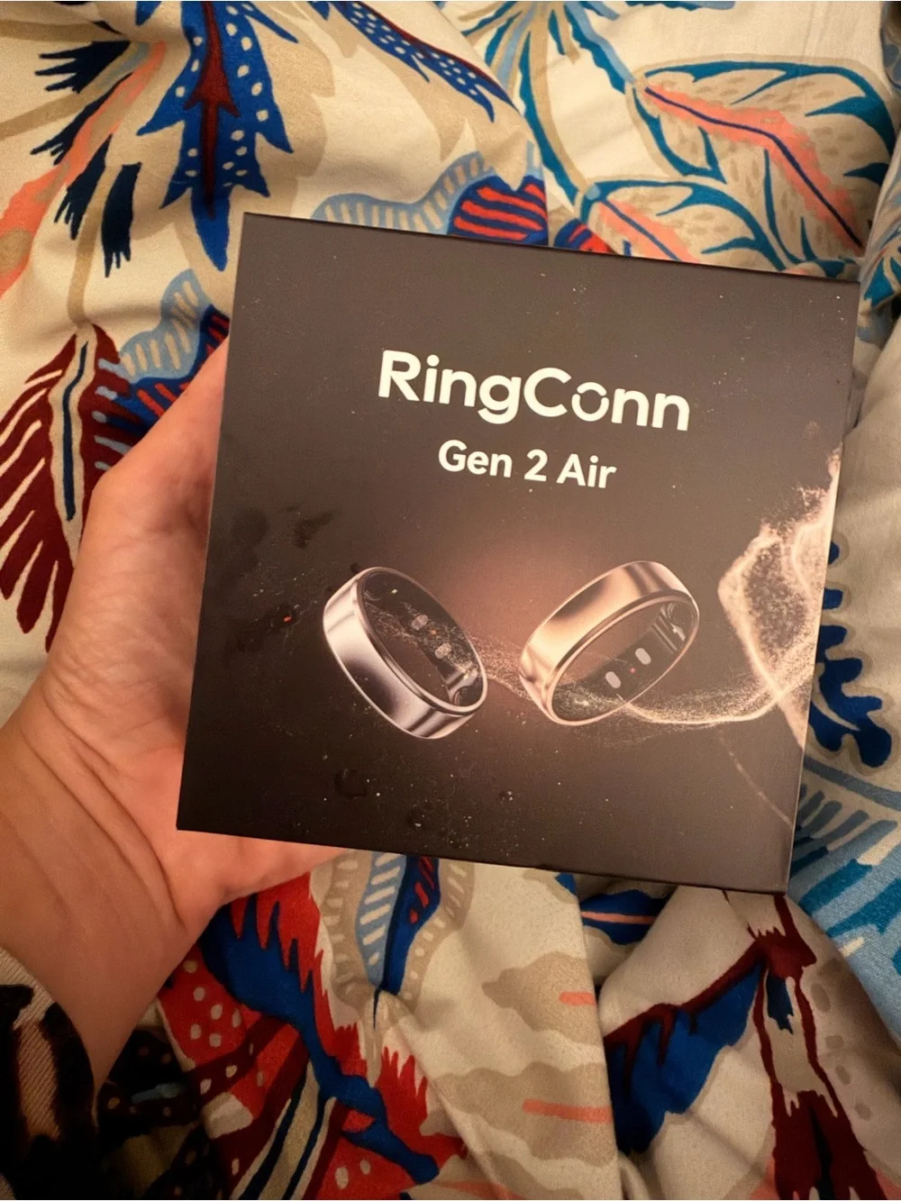 Smart ring- ring conn air 2- Silver